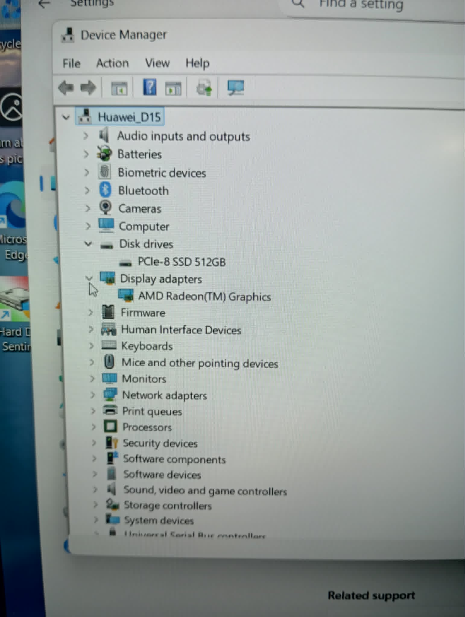 Huawei MateBook D15 2021