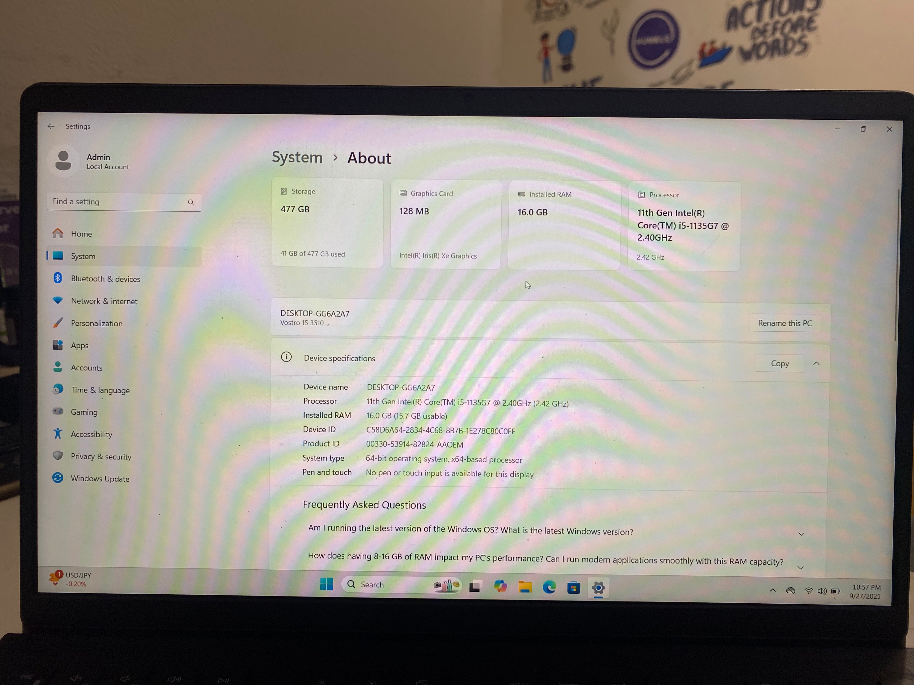 Dell Vostro 11th Gen