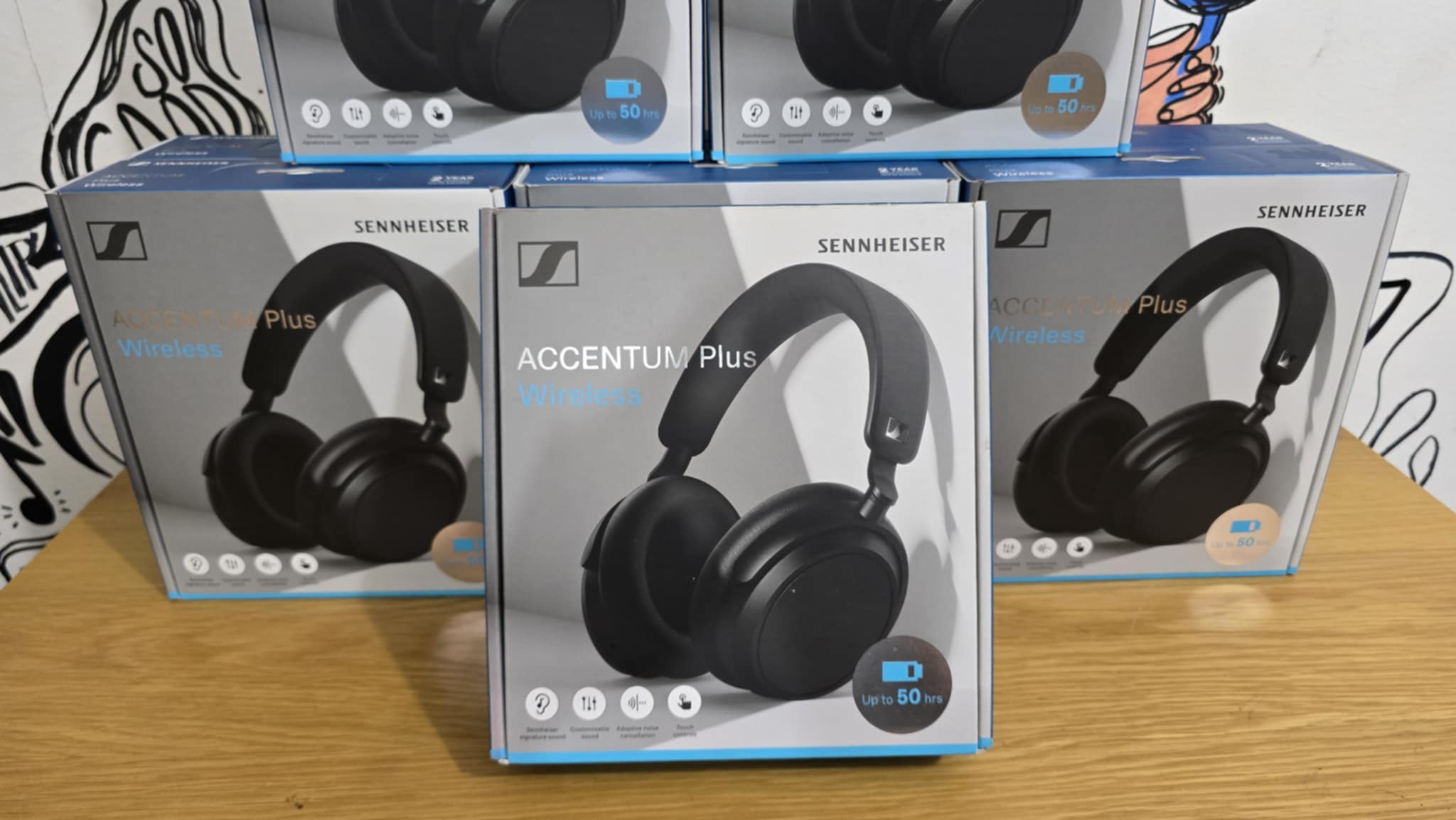 Sennheiser Headphones Accentum 4 Black Brand New Sealed